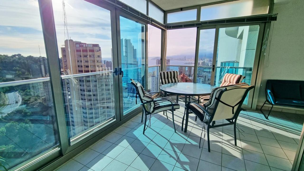 Skyline 14 Large And Sunny All-Day Balcony With Stunning Sea Views Benidorm Exteriör bild