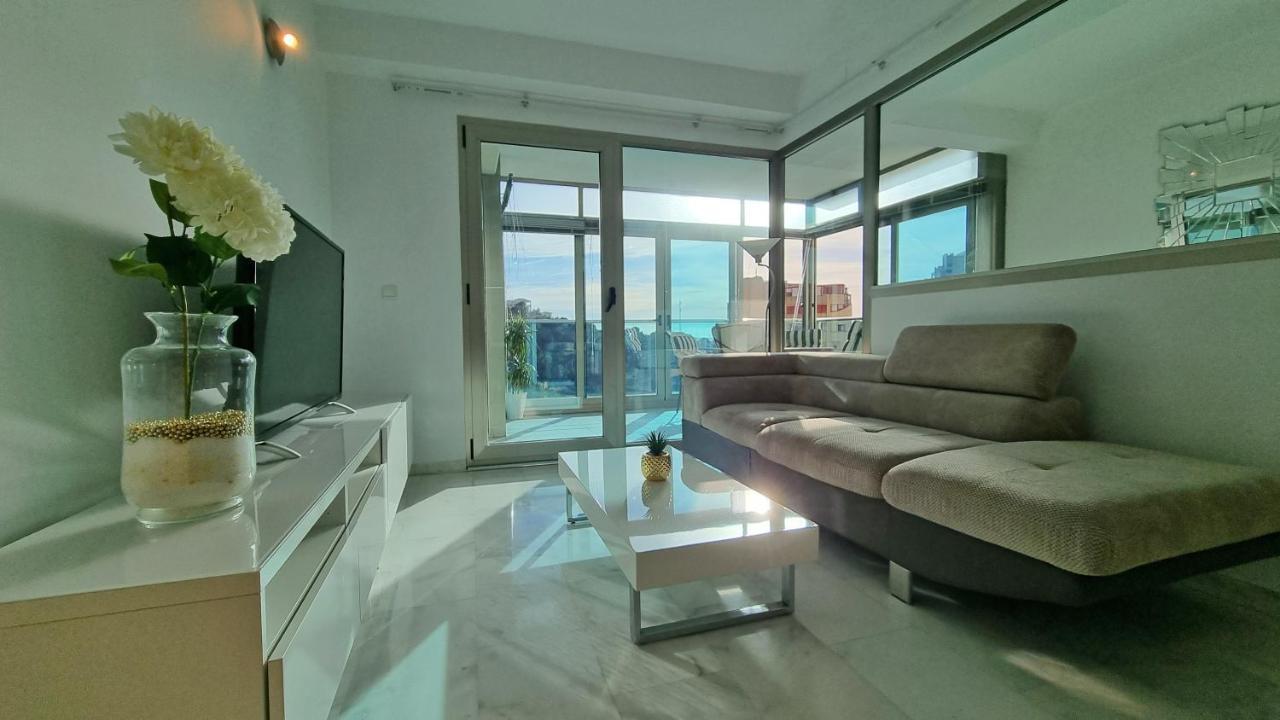 Skyline 14 Large And Sunny All-Day Balcony With Stunning Sea Views Benidorm Exteriör bild