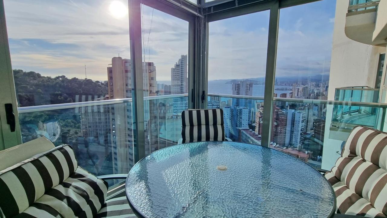 Skyline 14 Large And Sunny All-Day Balcony With Stunning Sea Views Benidorm Exteriör bild