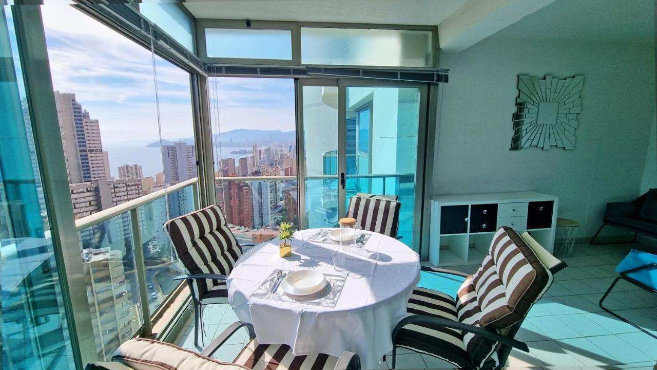 Skyline 14 Large And Sunny All-Day Balcony With Stunning Sea Views Benidorm Exteriör bild