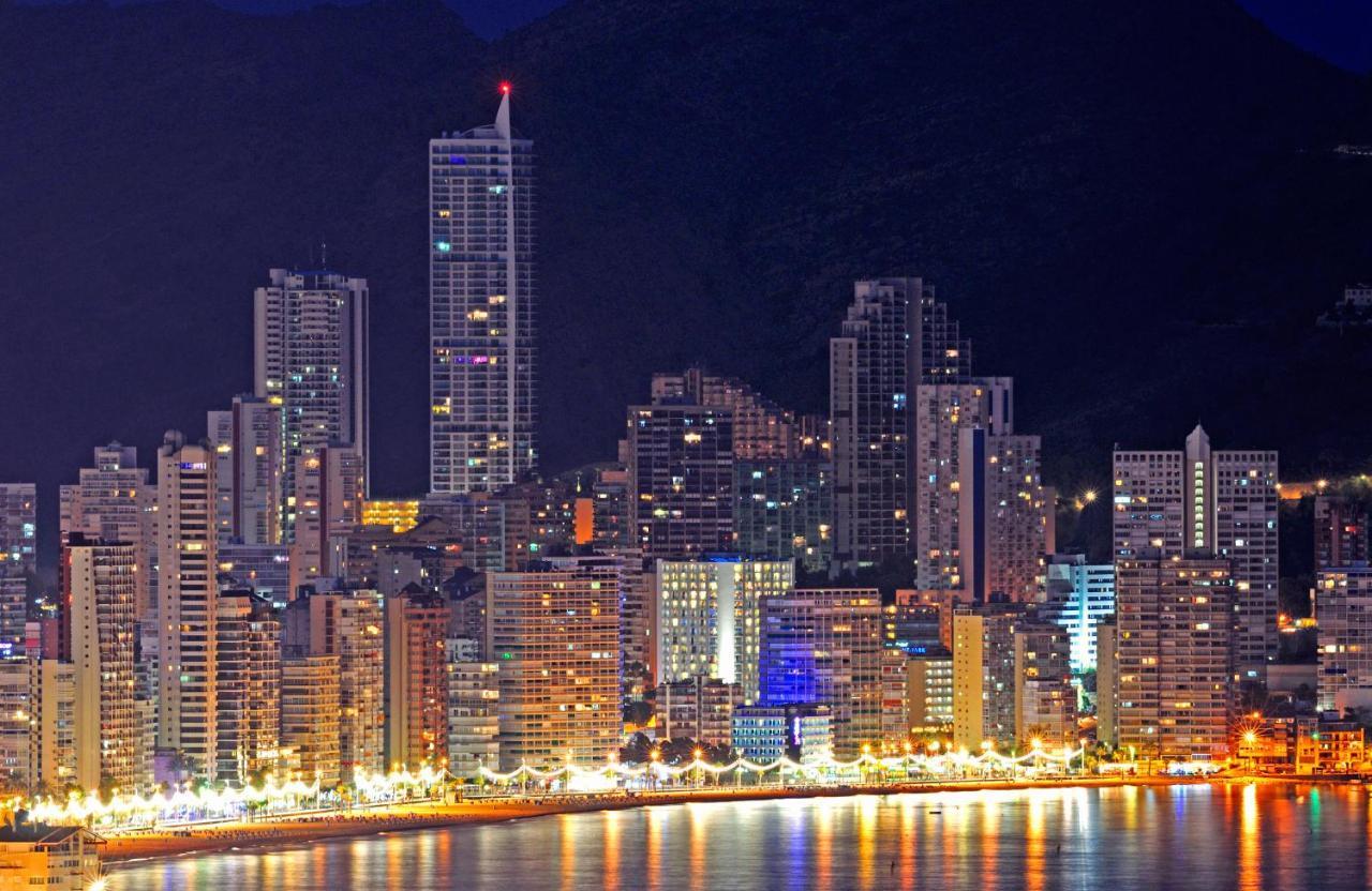 Skyline 14 Large And Sunny All-Day Balcony With Stunning Sea Views Benidorm Exteriör bild