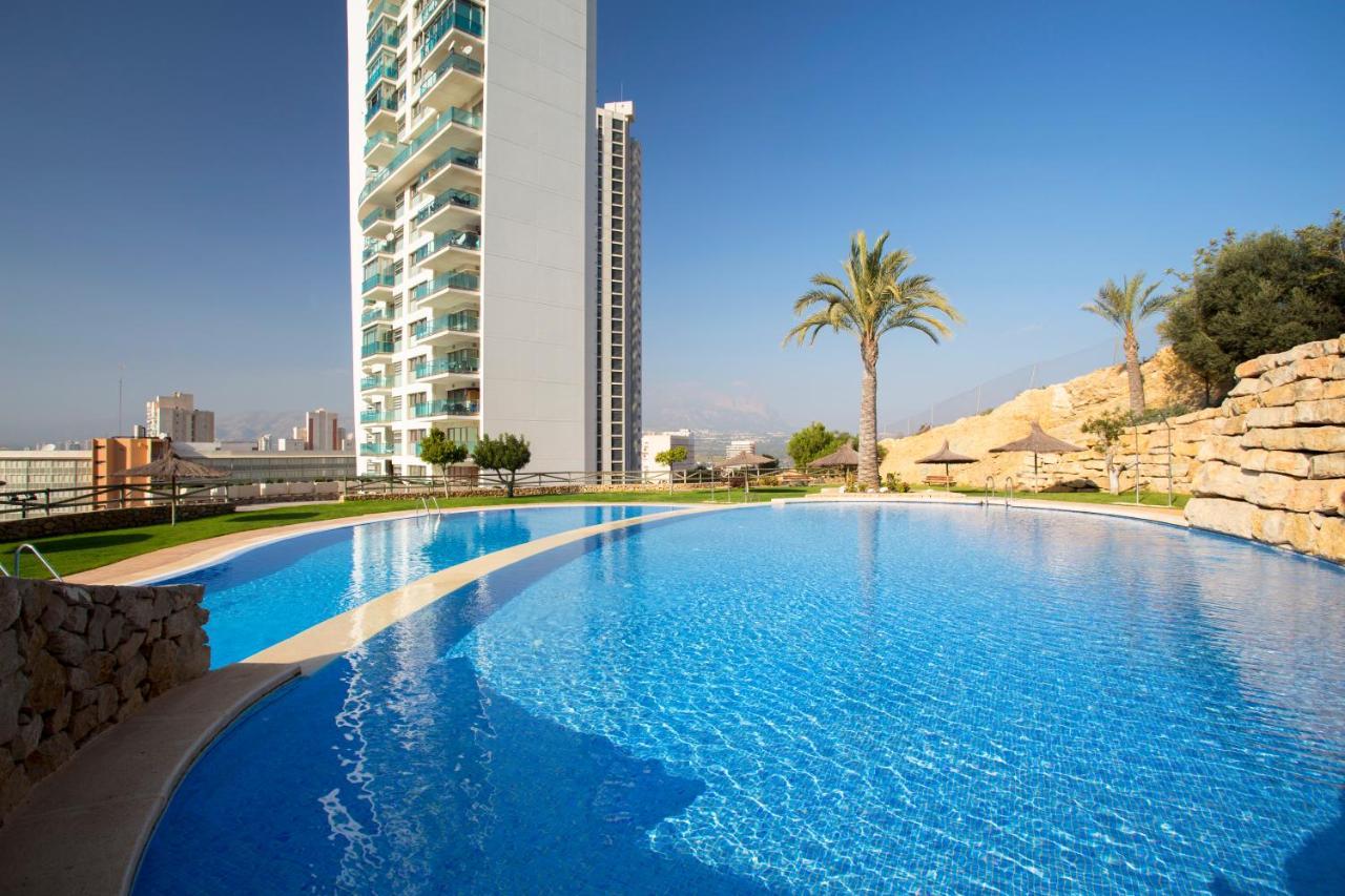 Skyline 14 Large And Sunny All-Day Balcony With Stunning Sea Views Benidorm Exteriör bild